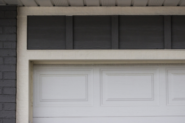 Sunset Lane Garage Siding Wood Trim