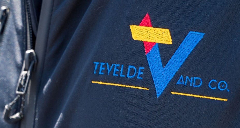 Tevelde and Co. Logo on Uniform